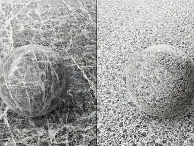 PBR Grey Marble Part 2 Texture
