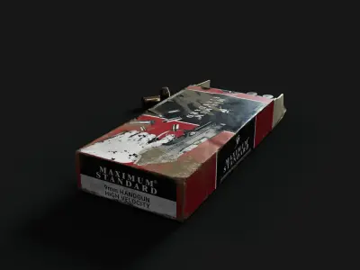 Handgun ammo - Resident evil 2 remake Free low-poly 3D model