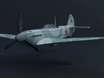 Yakovlev Yak-9 3D model