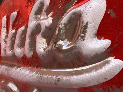 NUKA CAP BOTTLE 3D model