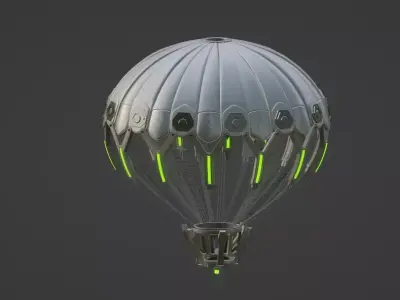 Future Parachute 3D model