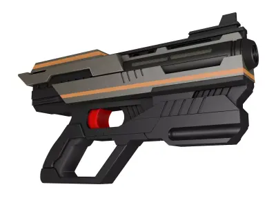 Sci Fi Gun 3D model