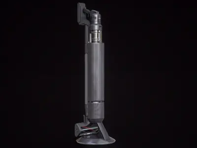 Samsung Bespoke Jet AI Vacuum Cleaner Black PBR 3D model