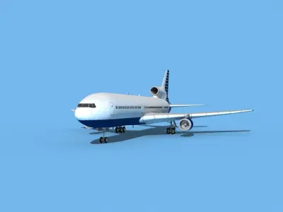 Lockheed L-1011 TriStar Corporate 2 3D model