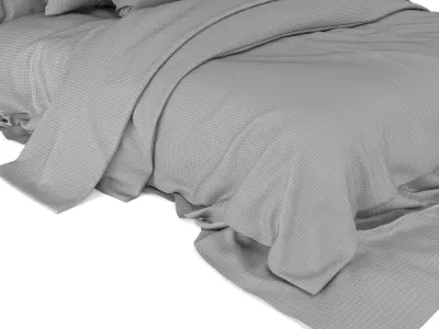 Adairs bed Free 3D model