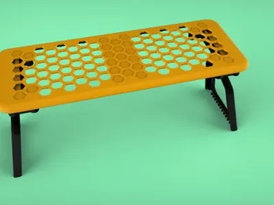 Bencho folding bench Free 3D print model