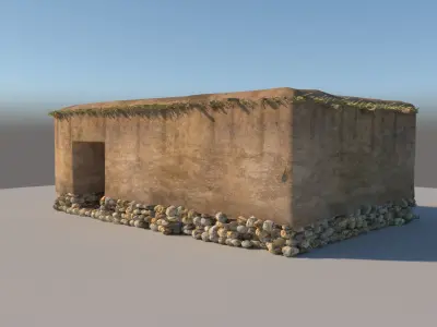 Neolithic structure 2 3D model