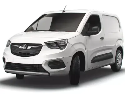 Vauxhall E Combo SWB Limited Van 2022 3D model