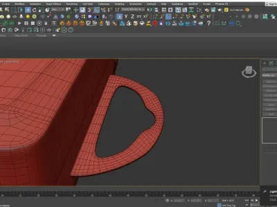 Compass A tool in computer screen 3D model