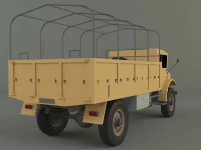 CMP  C60L GS truck 3D model