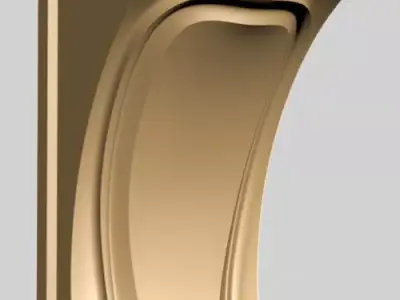 Carved Decor 3D model