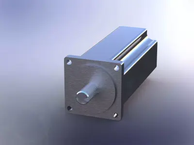 Delta 400w servo motor Free 3D model