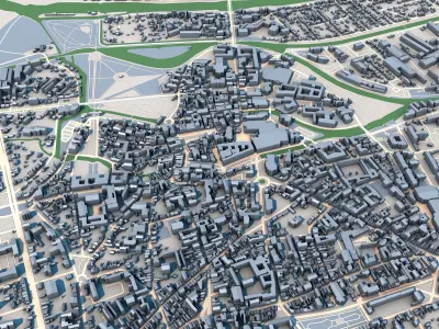 Chalons Cathedral Chalons-en-Champagne France 3D model