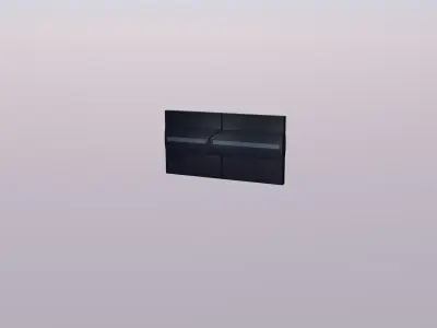 Sci Fi Room 3D model 85