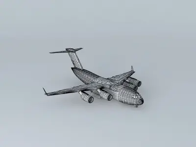 AirPlane NEG ( c17) Free 3D model
