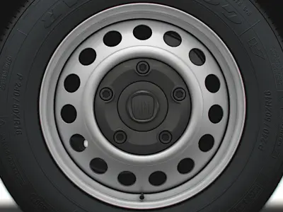 Fiat Scudo 2022 wheel 3D model