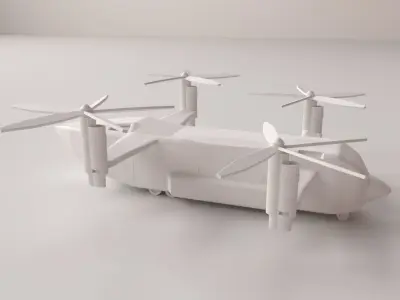 Quad Copter 3D model