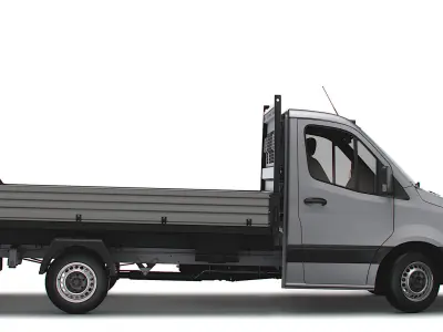 Mercedes Benz Sprinter Dropside 2023 3D model