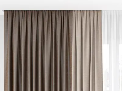 Curtain 3D model 31