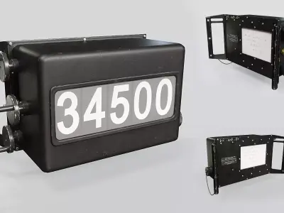 Weight Board Low-poly 3D model