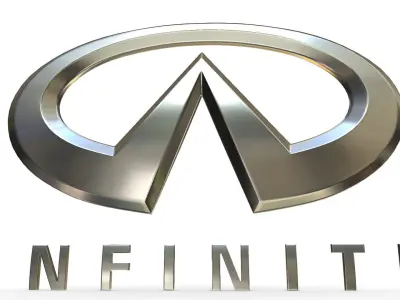 infiniti logo 3D model