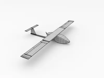 UAV v1 3D model