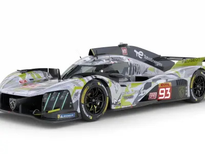 Peugeot 9X8 2024 3D model