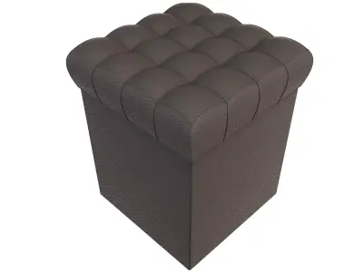 puf chair Free low-poly 3D model