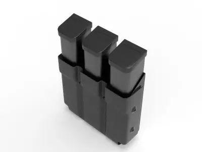 Trippel Magazine Holster 3D model