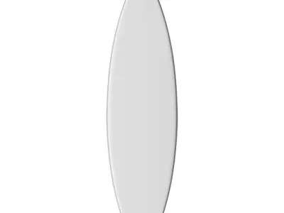 Surfboard Shortboard Performance 3D model