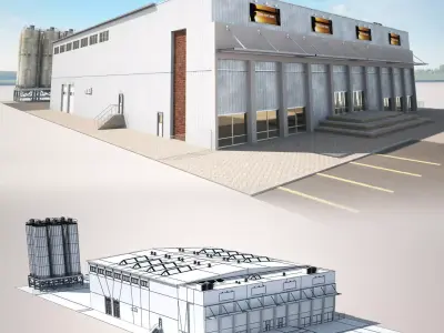 Cargo Complex 3 3D model