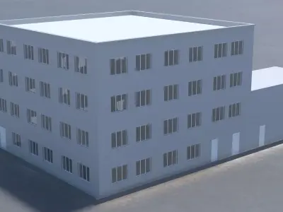 Building office v8 3D model