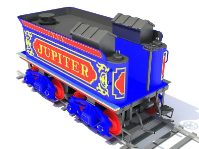 Train Tender 3D model