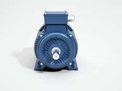 Electric motor 3D model
