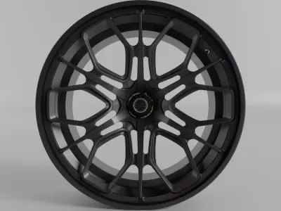 AL13 R140 Centerlock wheel 3D model