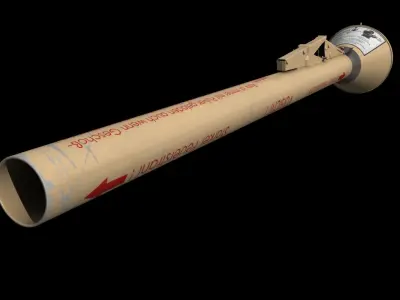 Panzerfaust 60 3D model
