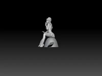 PIN UP AIRCRAFT 3D print model