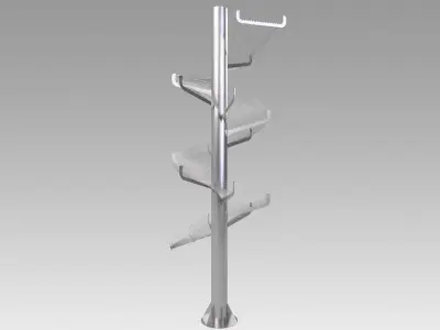 Gravitational descent 3D model