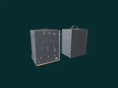 GERMAN RADIO 15 W S E b 3D print model