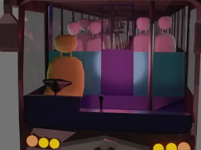 3D TRAVELLS  WITH  MATERAILS Free 3D model