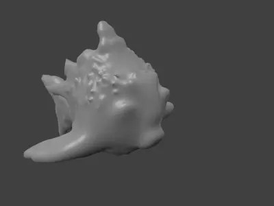 Fishy fish Low-poly 3D model
