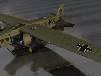 Bloch MB-200 3D model