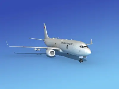Boeing P-8 Poseidon Turkish Air Force 3D model