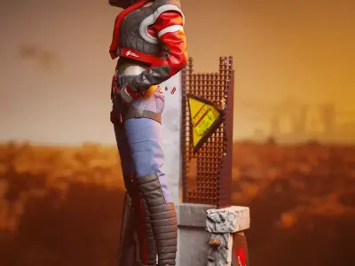 Panam Palmer - Cyberpunk 2077 3D print model