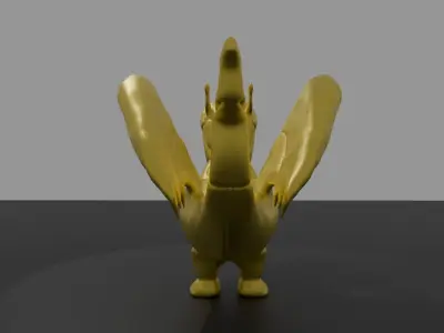 The Belfry Dragon of Ghent 3D print model