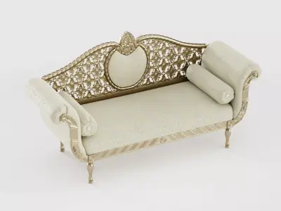 classic modern sofa 3d model Free 3D model