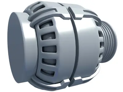 3D Alternator 08 3D model