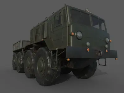 Maz 537L 3D model