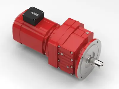 Gearmotor SEW Free 3D model