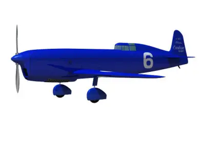 Caudron C460 3D model